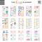The Happy Planner&#xAE; Watercolor Goals Sticker Value Pack